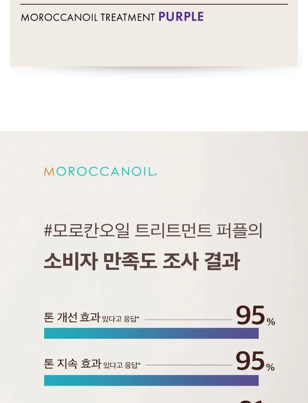 [보색 오일]모로칸오일 헤어 트리트먼트 퍼플 50ml (펌프 포함) 상세페이지 17